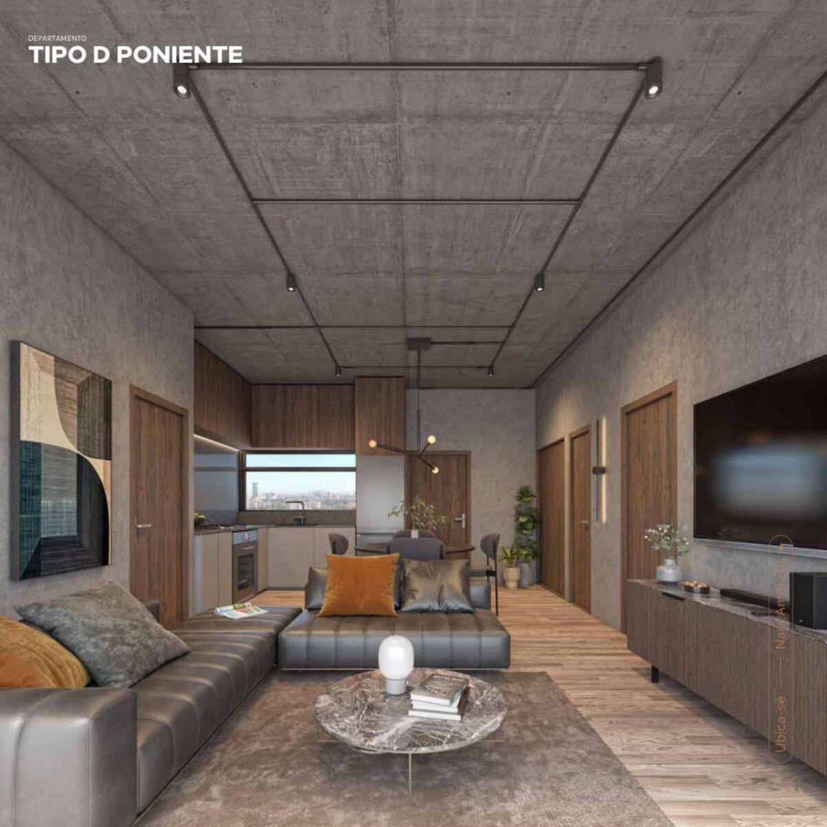 Departamento Tipo D Poniente